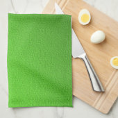 Linge De Cuisine arrière - plan vert (Quart Plié)