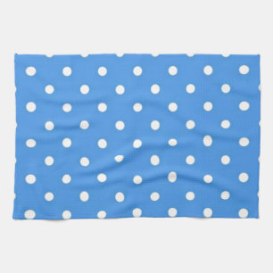 Linge De Cuisine Art à pois bleu pâle