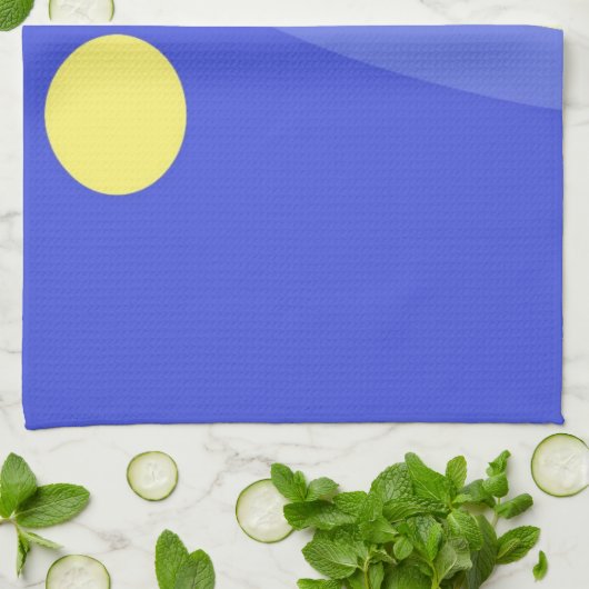 Linge De Cuisine art abstrait moderne (Plié)