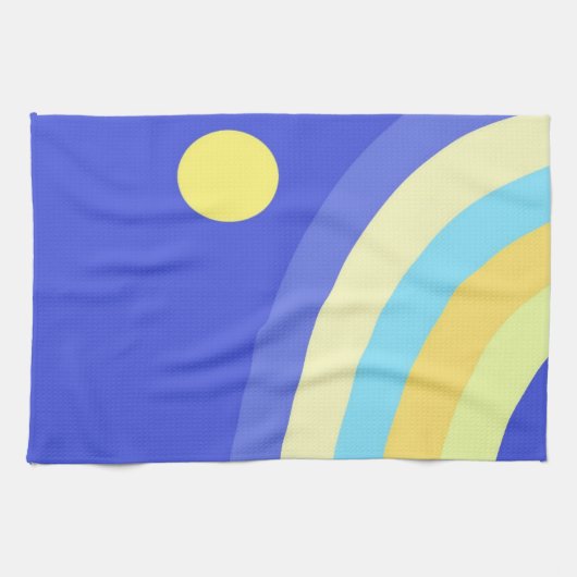 Linge De Cuisine art abstrait moderne (Horizontal)