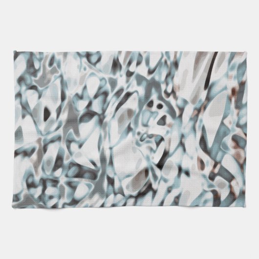 Linge De Cuisine Art Abstrait Naturel (Horizontal)