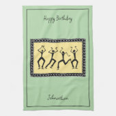 Linge De Cuisine Art africain, Faisons la fête (Vertical)