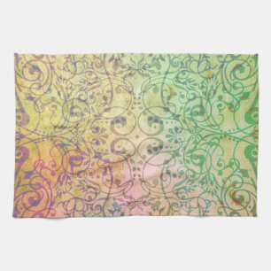 Linge De Cuisine Art antique Motif ornemental pour votre design