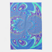 Linge De Cuisine Art bleu moderne (Vertical)