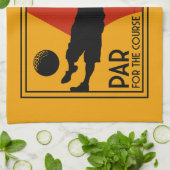 Linge De Cuisine Art classique du golf des années 30 (Plié)