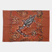 LINGE DE CUISINE ART CROCODILE (Horizontal)