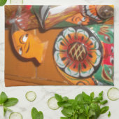 Linge De Cuisine Art Culturel Unique - Design Sri-Lankais/Indonésie (Plié)