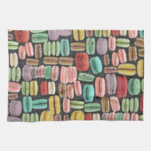 Linge De Cuisine Art de bruit de Macarons de Français (Horizontal)