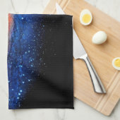 Linge De Cuisine Art de galaxie (Quart Plié)