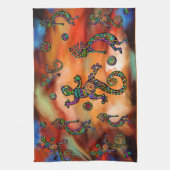 Linge De Cuisine Art de Kokopelli (Vertical)
