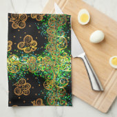 Linge De Cuisine Art de la Saint-Patty (Quart Plié)