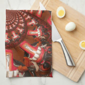 Linge De Cuisine Art de langue kaléidoscope Impression/graphique (Quart Plié)