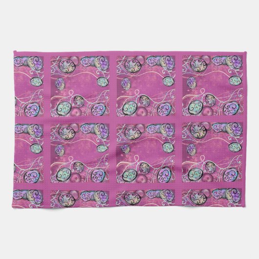 LINGE DE CUISINE ART DE PÂQUES (Horizontal)