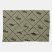 Linge De Cuisine Art de pêche de mouche (Horizontal)