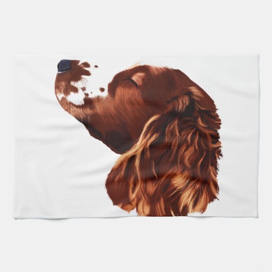 Linge De Cuisine Art de springer spaniel de Gallois (Horizontal)