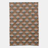 Linge De Cuisine Art Déco Jazz Age Sunset Jukebox (Vertical)