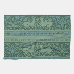 Linge De Cuisine Art Déco Nouveau Chien Nature Motif animal