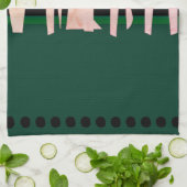 Linge De Cuisine Art déco plat (Plié)
