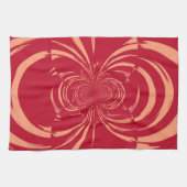 Linge De Cuisine Art déco rétro à la flèche rouge (Horizontal)