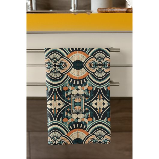 Linge De Cuisine Art déco scandinave personnalisable