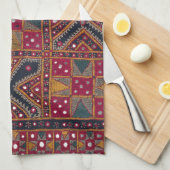Linge De Cuisine Art Décoratif Indien (Quart Plié)