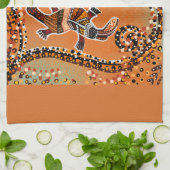 LINGE DE CUISINE ART DU PLATYPUS        (Plié)