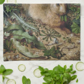 Linge De Cuisine Art forestier du XVIe siècle (Plié)