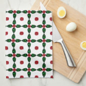 Linge De Cuisine Art Gemstone, Vert Violet (Quart Plié)