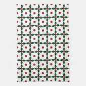 Linge De Cuisine Art Gemstone, Vert Violet (Vertical)