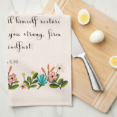 Linge De Cuisine Art inspiré chrétien - 1 5h10 de Peter (Quart Plié)