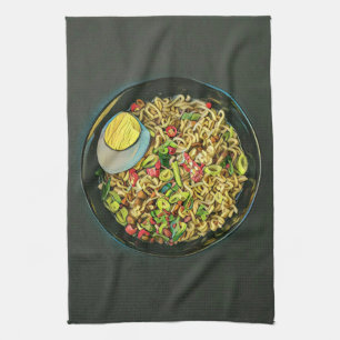 Linge De Cuisine Art Japonais Pour Les Amateurs De Nourriture