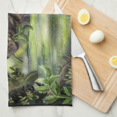 Linge De Cuisine Art Javan Rhino (Quart Plié)