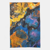 Linge De Cuisine Art liquide abstrait (Vertical)