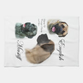 Linge De Cuisine Art mastiff anglais (Horizontal)