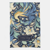 Linge De Cuisine Art Morris aux fleurs (Vertical)