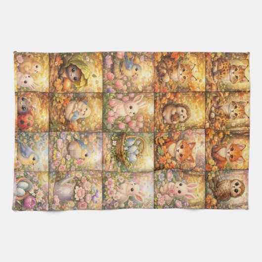 Linge De Cuisine Art mural acrylique (Horizontal)