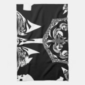 Linge De Cuisine Art noir et blanc africain (Vertical)