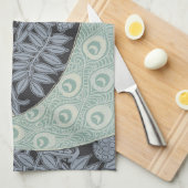Linge De Cuisine Art Nouveau Peacock Classic Vintage Bird (Quart Plié)