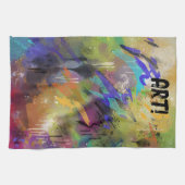 Linge De Cuisine ART ! peint pré-messied up (Horizontal)