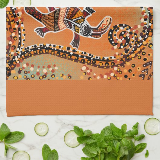 LINGE DE CUISINE ART PLATAPUS (Plié)