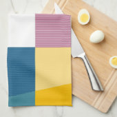 Linge De Cuisine Art pop coloré rétro (Quart Plié)