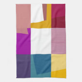 Linge De Cuisine Art pop coloré rétro (Vertical)