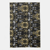 Linge De Cuisine Art populaire allemand Bauernmalerei (Vertical)