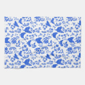 Linge De Cuisine Art populaire Farmhouse moderne Poulets & Botaniqu (Horizontal)