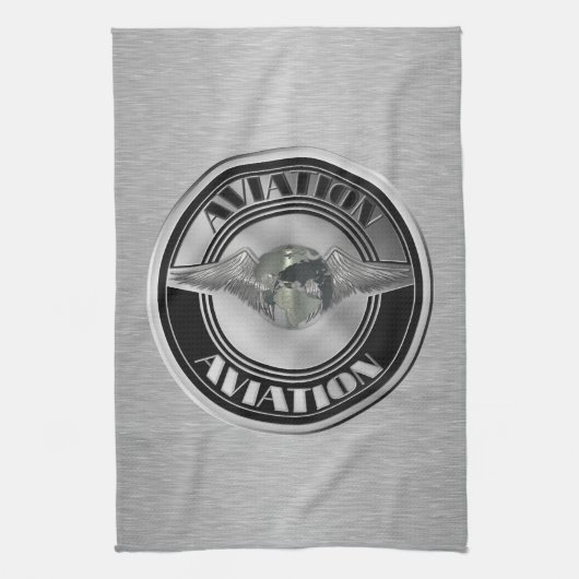 Linge De Cuisine Art vintage d'aviation (Vertical)