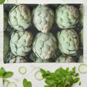 Linge De Cuisine Artichauts (Plié)