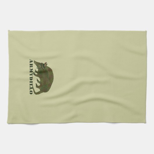 Linge De Cuisine Article de tatou d'armée (Horizontal)