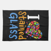 Linge De Cuisine Artiste en verre tendu (Horizontal)