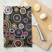 Linge De Cuisine Artistes Aborigènes Australiens Servir Le Serviett (Quart Plié)