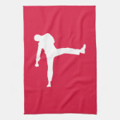 Linge De Cuisine Arts martiaux de Crimson (Vertical)